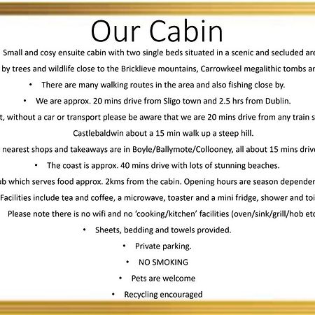 Carrowkeel Cabin Sligo Kültér fotó